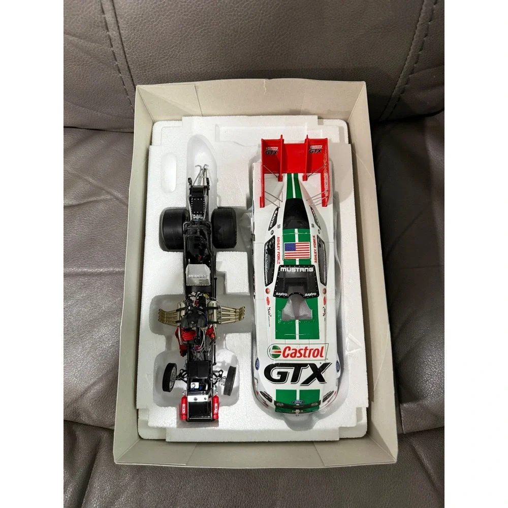 Action NHRA Ashley Force Castrol GTX Ford Mustang Funny Car 1:24 Diecast Limited